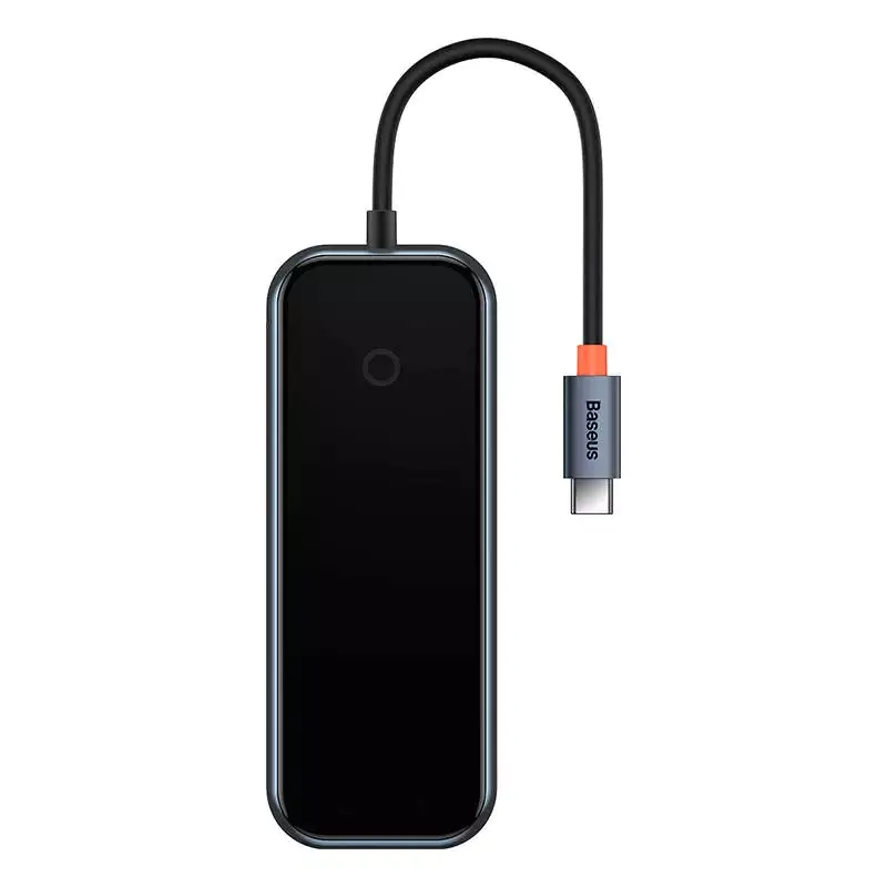 ⁨Baseus AcmeJoy series 5in1 Hub USB-C to 2xUSB 3.0 + USB 2.0 + USB-C PD + HDMI (grey)⁩ at Wasserman.eu