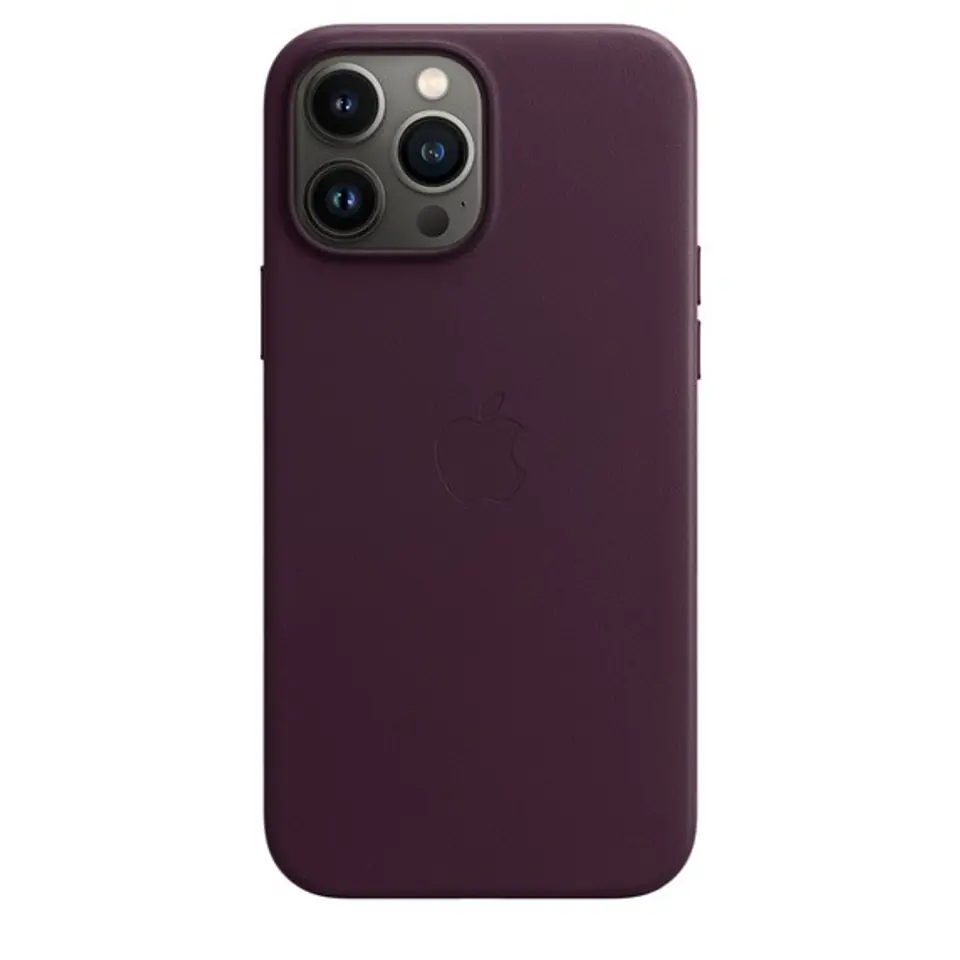 iPhone 13 Pro Max Leather Case with MagSafe - Dark Cherry at Wasserman.eu