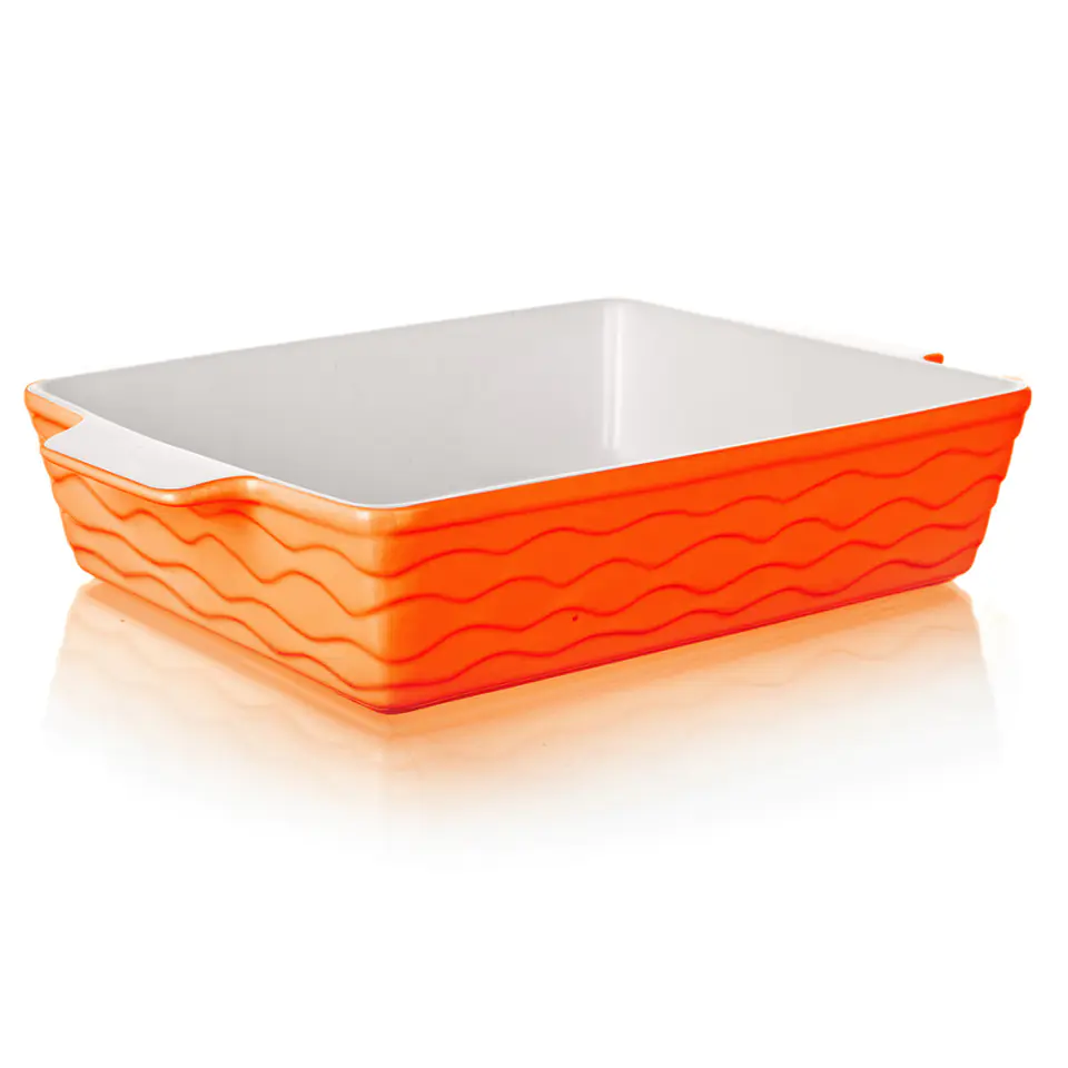 ⁨MISA NACZYNIE CERAMICZNE DO ZAPIEKANIA 33x21 cm ORANGE BANQUET⁩ w sklepie Wasserman.eu