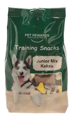 ⁨KERBL Przysmak dla psa Pet Rewards Junior Mix, kostki zbożowe, 400g [80719]⁩ w sklepie Wasserman.eu