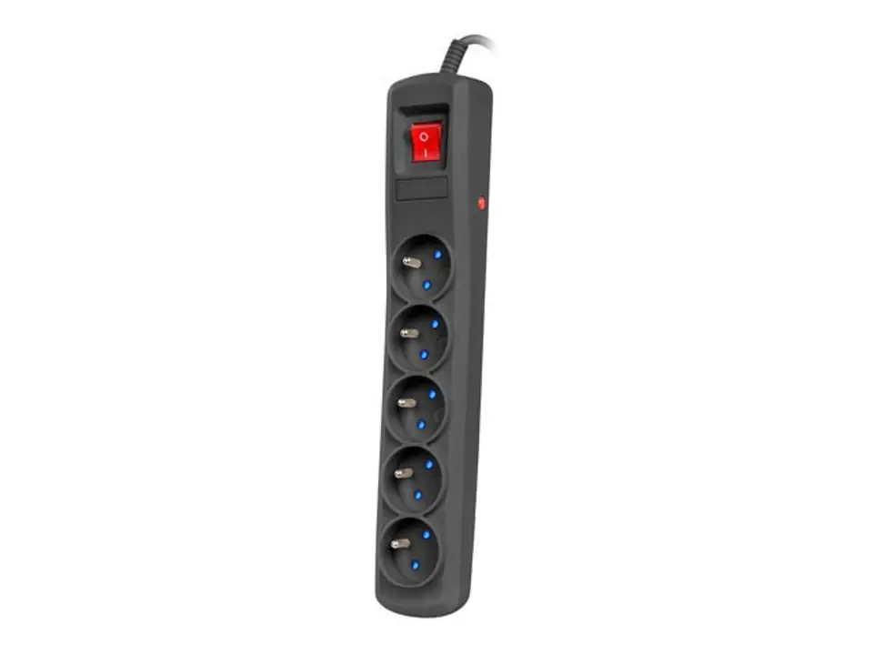 ⁨Surge protector Bercy 400 1,5m 5 sockets blac⁩ at Wasserman.eu