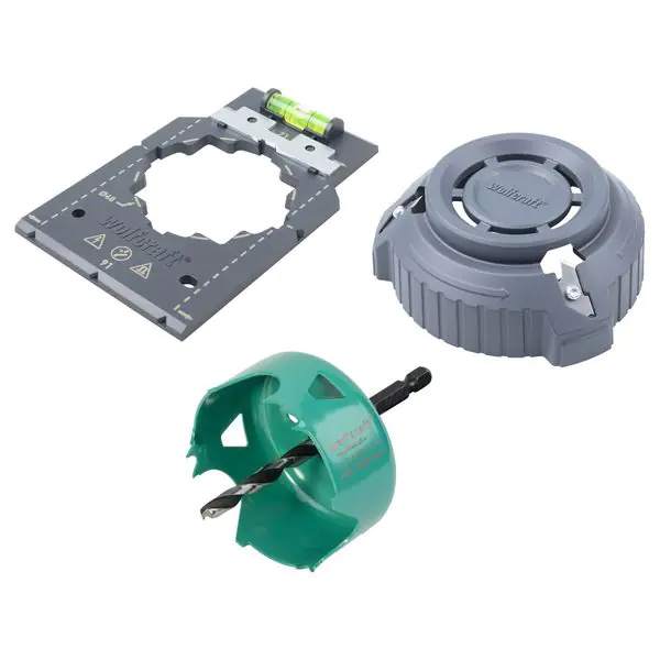 ⁨Drywall junction box installation kit, Wolfcraft Wolfcraft (5897000) (WF5897000)⁩ at Wasserman.eu