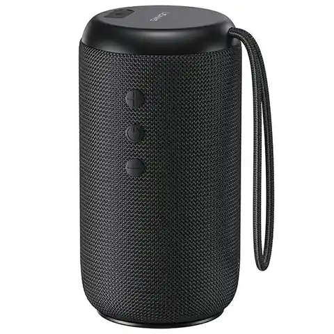 ⁨USAMS Głośnik YC Series Bluetooth 5.0 10W Waterproof Wireless Speaker with Lanyard czarny/black YC011YX01(US-YC011)⁩ w sklepie Wasserman.eu