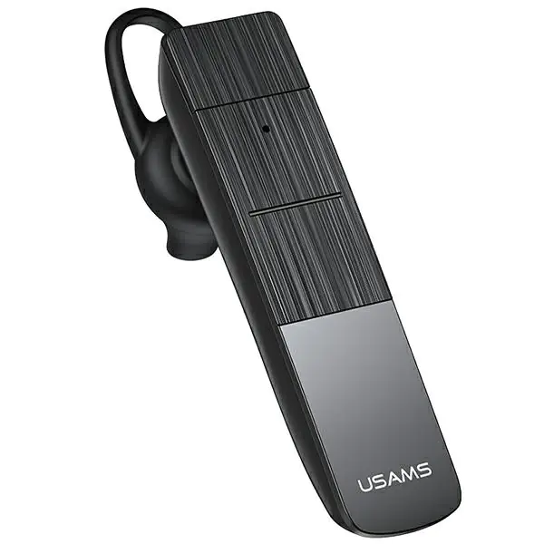 USAMS Słuchawka Bluetooth 5.0 BT2 czarny/black BHUBT201 (USAMS-BT2) w sklepie Wasserman.eu