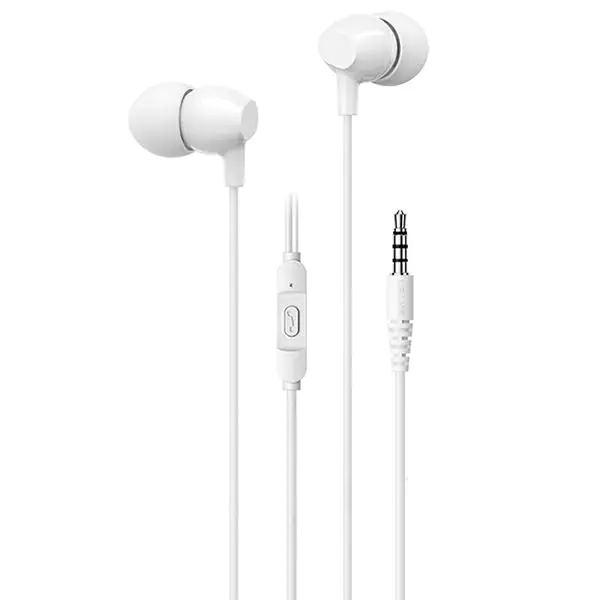 USAMS Słuchawki stereo EP-47 3.5mm biały/white 1,2m HSEP4702 (US-SJ594) w sklepie Wasserman.eu