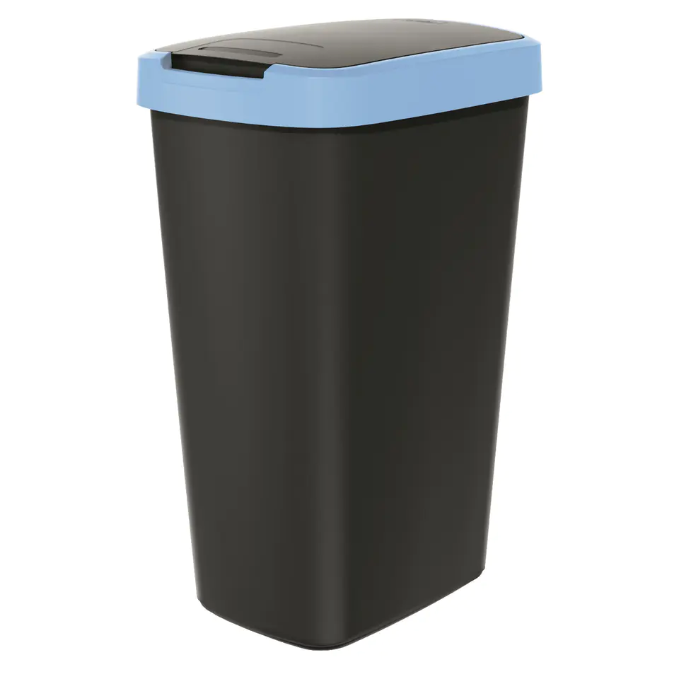 ⁨Kosz na śmieci COMPACTA Q - jasny niebieski 45l⁩ w sklepie Wasserman.eu