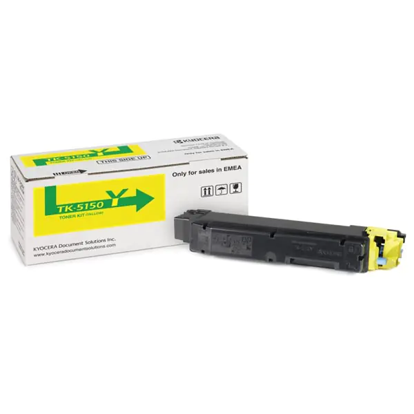 ⁨Kyocera oryginalny toner TK-5150Y, 1T02NSANL0, yellow, 10000s⁩ w sklepie Wasserman.eu