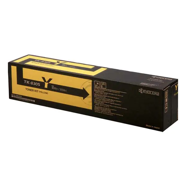 ⁨KYOCERA TK-8305Y toner cartridge 1 pc(s) Original Yellow⁩ at Wasserman.eu