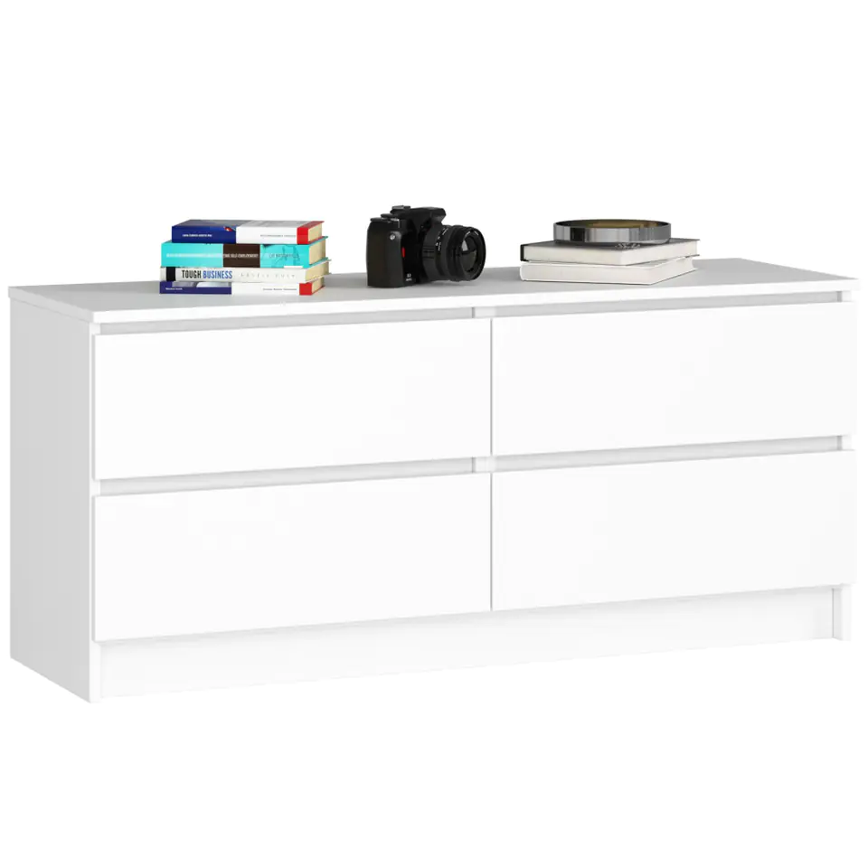 KOMODA K120 4SZ CLP PK BIAŁY w sklepie Wasserman.eu