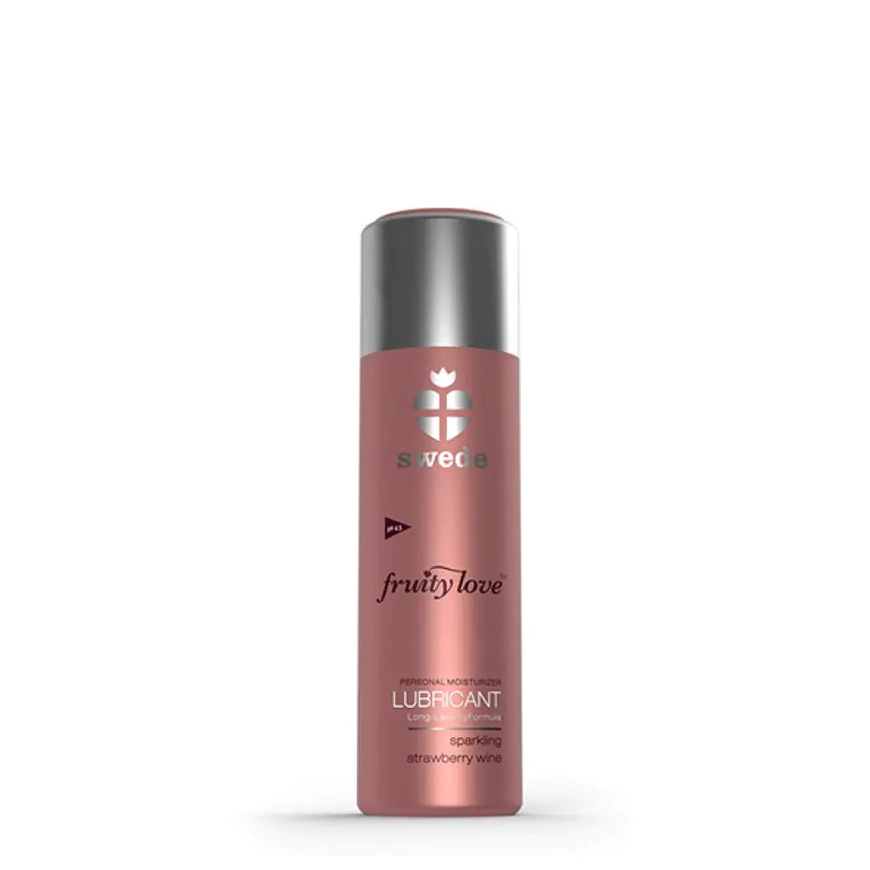 ⁨swede Fruity Love Lubricant żel nawilżający Strawberry Wine 50ml⁩ w sklepie Wasserman.eu