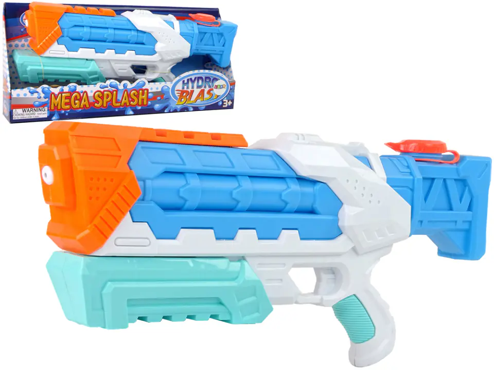 ⁨Pistolet Na Wodę 820 ml Niebiesko- Biały Zielono- Granatowy⁩ w sklepie Wasserman.eu
