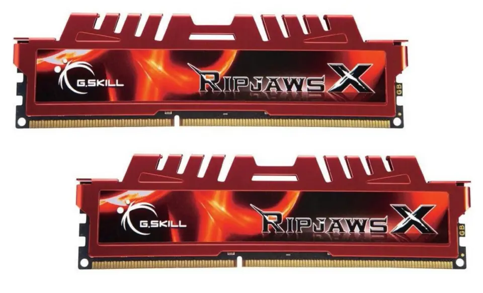 ⁨G.SKILL RIPJAWSX DDR3 2X8GB 1600MHZ CL10 XMP F3-12800CL10D-16GBXL⁩ w sklepie Wasserman.eu