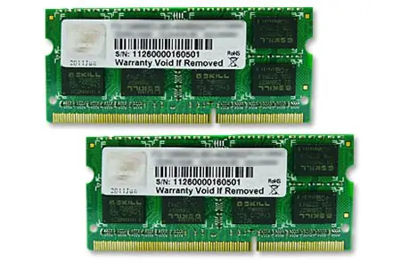 ⁨G.Skill 8GB DDR3-1600 memory module 1 x 8 GB 1600 MHz⁩ at Wasserman.eu