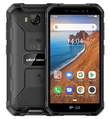 ⁨Ulefone Armor X6 12.7 cm (5") Dual SIM Android 9.0 3G Micro-USB 2 GB 16 GB 4000 mAh Black⁩ at Wasserman.eu