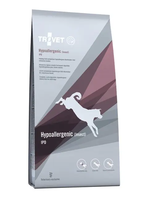 ⁨TROVET Hypoallergenic IPD with insect - dry dog food - 10 kg⁩ at Wasserman.eu