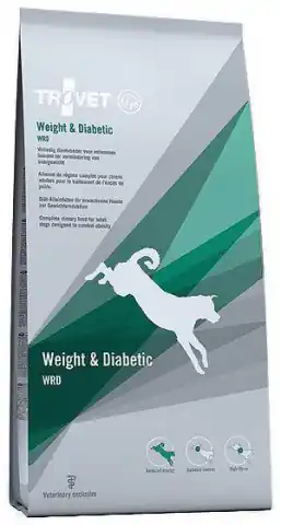⁨TROVET Weight & Diabetic WRD with chicken - Trockenfutter für Hunde - 12,5 kg⁩ im Wasserman.eu
