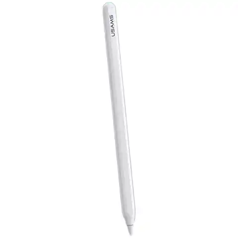 ⁨USAMS Rysik magnetyczny Active Touch Sensitive Pen rysik biały/white ZB254DRB01 (US-ZB254)⁩ w sklepie Wasserman.eu