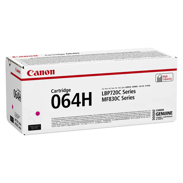 ⁨Canon oryginalny toner 064 H M, magenta, 10500s, 4934C001, high capacity, Canon i-SENSYS MF832Cdw, O⁩ w sklepie Wasserman.eu