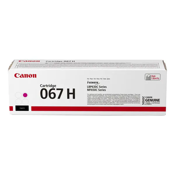 ⁨Canon oryginalny toner 067 H M, 5104C002, magenta, 2350s, high capacity⁩ w sklepie Wasserman.eu