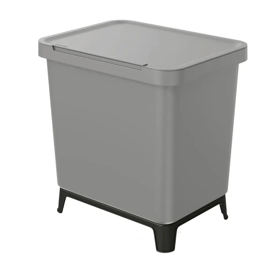 ⁨Kosz na śmieci SYSTEMA - smooth gray⁩ w sklepie Wasserman.eu
