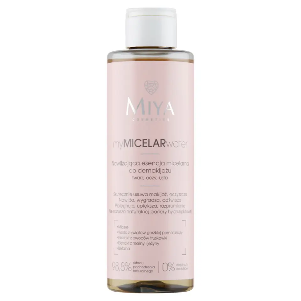 ⁨Miya Cosmetics myMICELARwater moisturizing micellar essence for make-up removal 200ml⁩ at Wasserman.eu