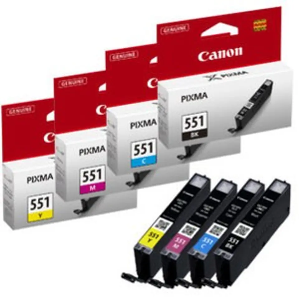 ⁨Ink cartridge CLI-551 CMYBK BLISTER W/O 6509B009⁩ at Wasserman.eu