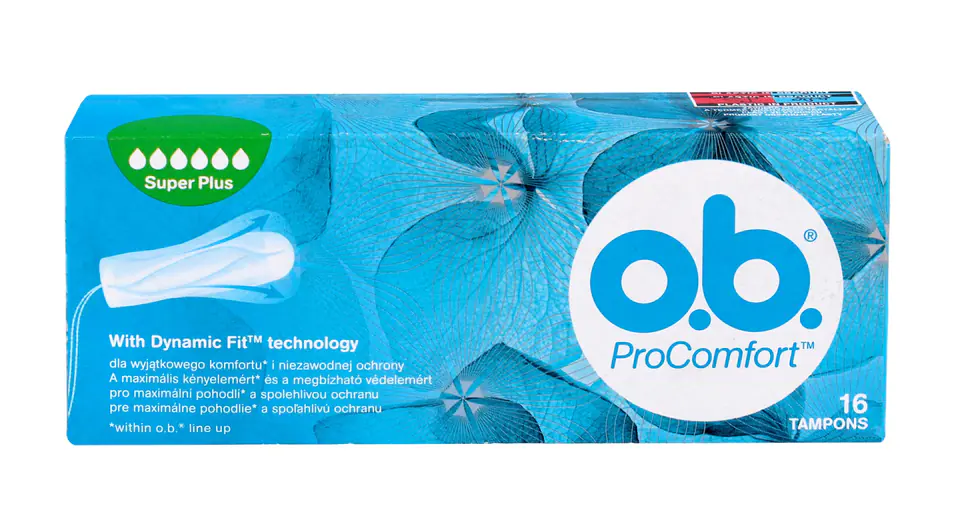 ⁨O.B.ProComfort Ultimate Super Plus comfortable tampons 1op.-16pcs⁩ at Wasserman.eu