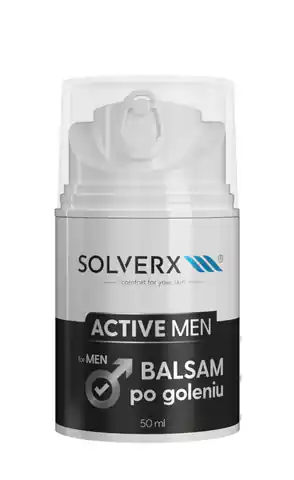 ⁨SOLVERX MEN ACITVE Balsam po goleniu 50ml&⁩ w sklepie Wasserman.eu