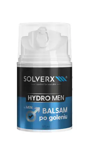 ⁨SOLVERX MEN HYDRO Balsam po goleniu 50ml&⁩ w sklepie Wasserman.eu