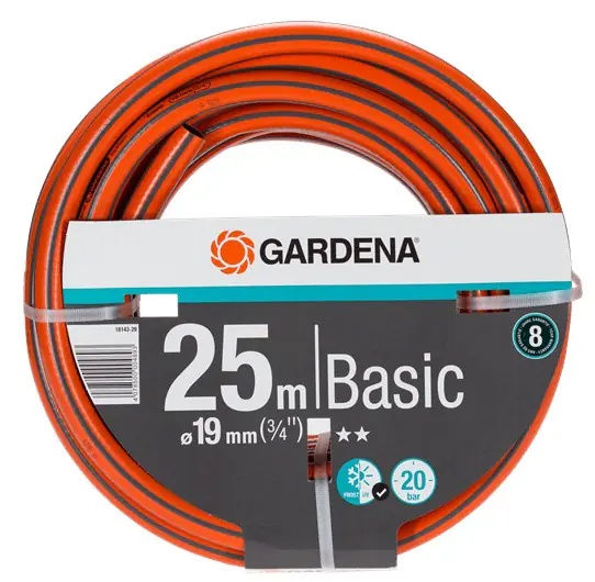 ⁨WĄŻ OGRODOWY BASIC 3/4', 25 M⁩ w sklepie Wasserman.eu