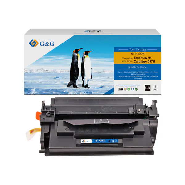 ⁨G&G kompatybilny toner z Canon 057H, NT-PC057X, black, 10000s, high capacity⁩ w sklepie Wasserman.eu