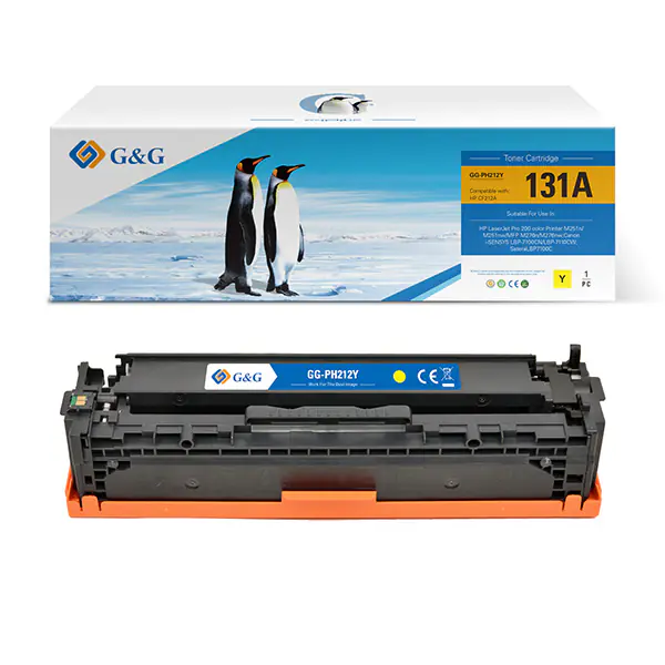 ⁨G&G kompatybilny toner z HP CF212A, Canon CRG731, NT-PH212Y, HP 131A, yellow, 1800s⁩ w sklepie Wasserman.eu