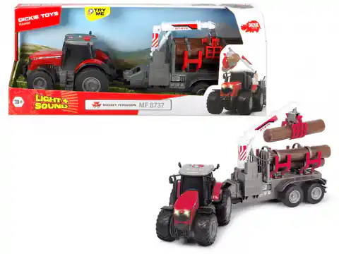 ⁨Pojazd Farm Traktor Massey Ferguson, 42 cm⁩ w sklepie Wasserman.eu