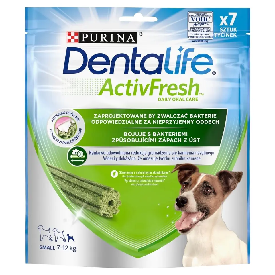 ⁨PURINA Dentalife Active Fresh Small - przekąska dentystyczna dla psa - 115 g⁩ w sklepie Wasserman.eu