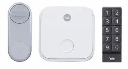 Zestaw Yale Linus® Smart Lock (Srebrny) + Bridge + Klawiatura w sklepie Wasserman.eu