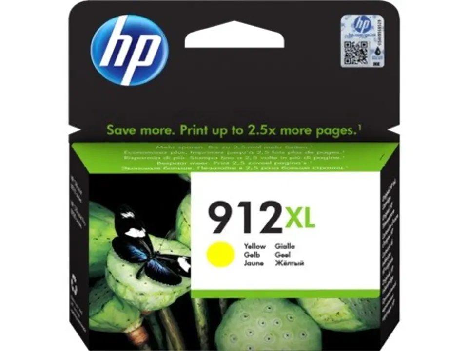 HP 912XL Yellow Ink 3YL83AE at Wasserman.eu
