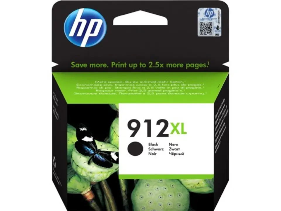 HP 912XL Black Ink 3YL84AE at Wasserman.eu