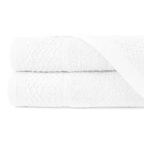 ⁨Ręcznik D Bawełna 100% Solano Biały (W) 70x140⁩ w sklepie Wasserman.eu