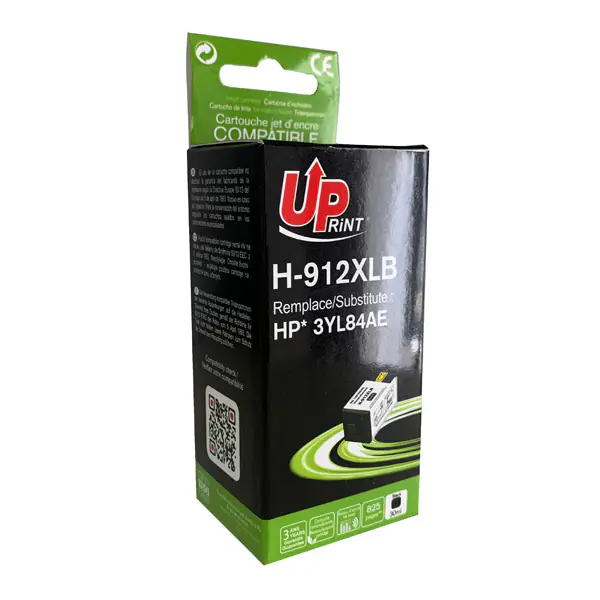 ⁨UPrint kompatybilny ink / tusz z 3YL84AE, HP 912XL, black, 825s⁩ w sklepie Wasserman.eu