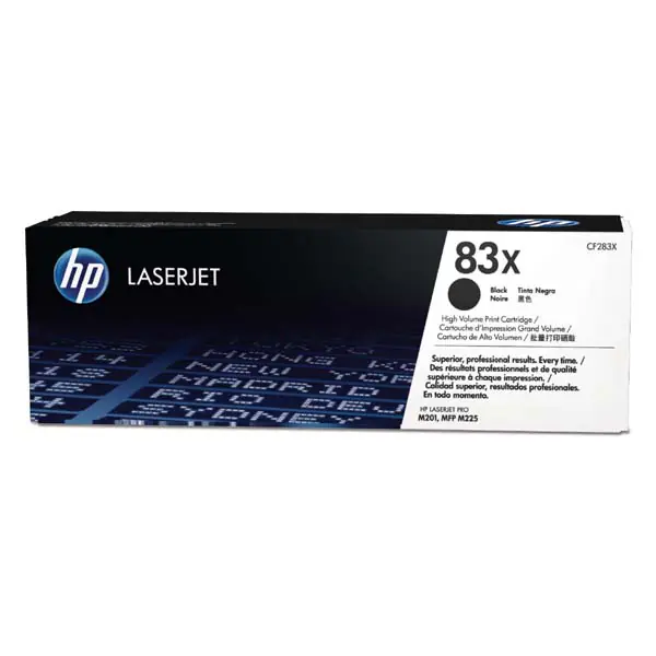 ⁨HP oryginalny toner CF283X, black, 2200s, HP 83X, HP LaserJet Pro M201, M225, MFP M225dn, 830g, O⁩ w sklepie Wasserman.eu