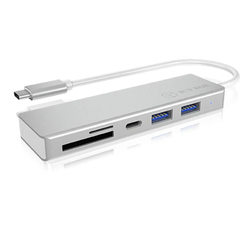 ⁨HUB USB 3.0 type C IB-HUB1413-CR⁩ at Wasserman.eu