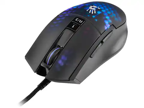 ⁨A4Tech BLOODY A4TMYS47113 L65 MAX RGB Honeycomb (Activated) mouse USB Type-A Optical 12 000 DPI⁩ at Wasserman.eu