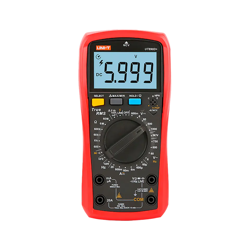 ⁨Miernik uniwersalny Uni-T UT890D+⁩ w sklepie Wasserman.eu