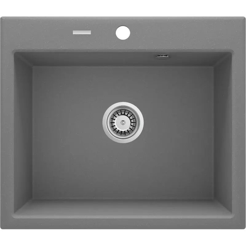 1-BOWL GRANITE SINK DEANTE GREY METALLIC ANDANTE at Wasserman.eu