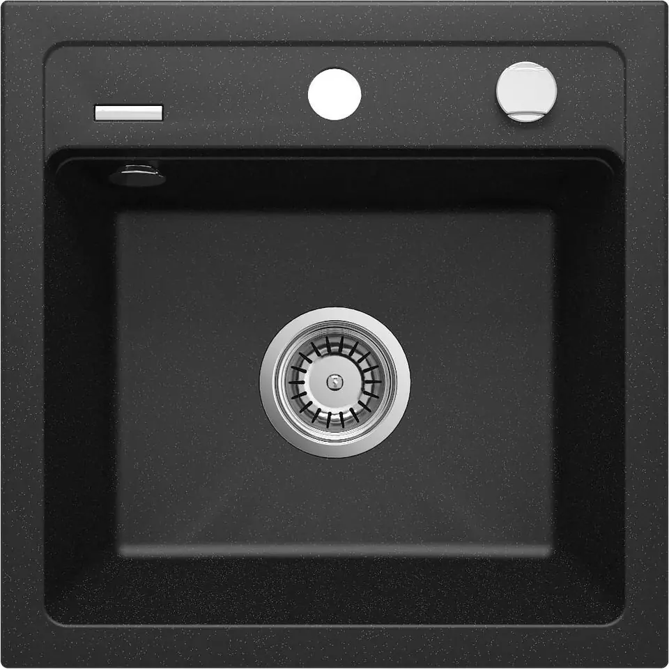 1-BOWL GRANITE SINK DEANTE GRAPHITE METALLIC ZORBA at Wasserman.eu