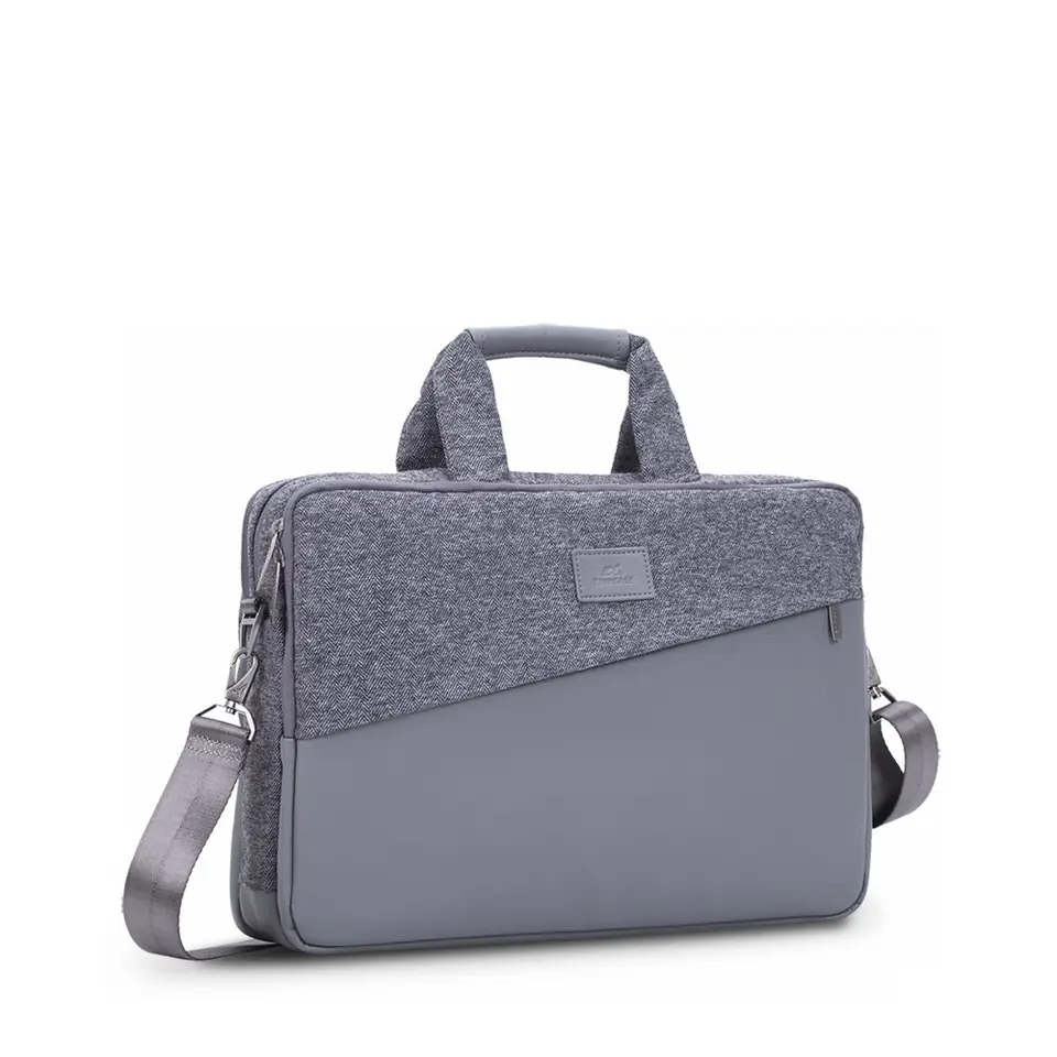 ⁨Rivacase 7930 notebook case 38.1 cm (15") Messenger case Grey⁩ at Wasserman.eu