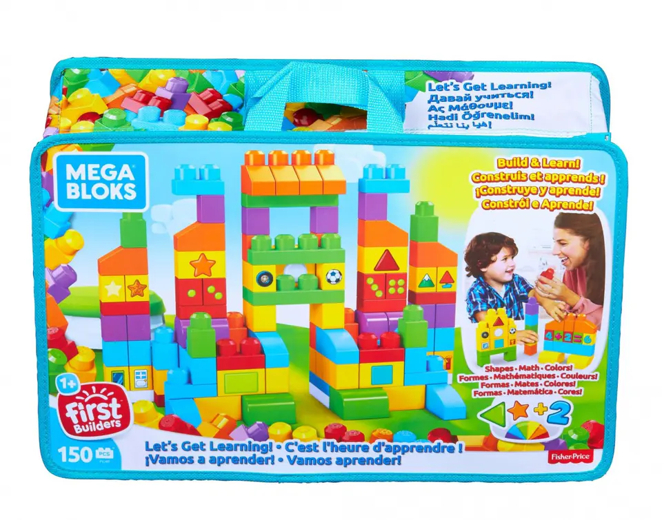 Blocks Bag 150 pcs - Lets Get Learning at Wasserman.eu