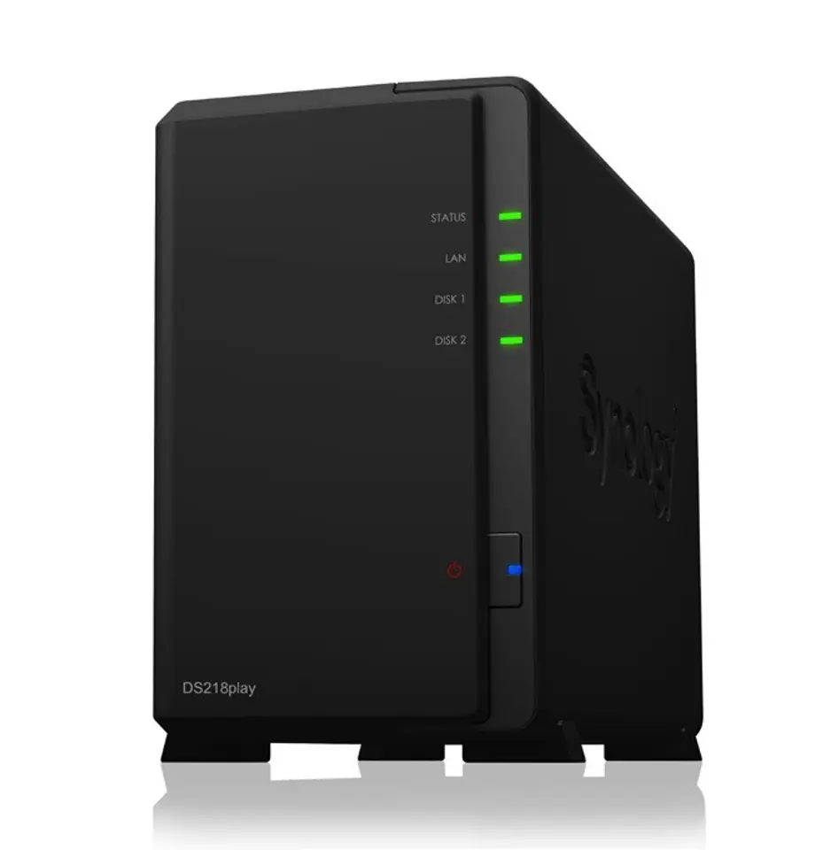 DS218play 2x0HDD 1.4 GHz 1GB 2xUSB 3.0 AES-NI at Wasserman.eu