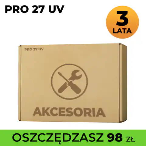 ⁨Pakiet akcesoriów (3 lata) do modelu PRO 27 UV⁩ w sklepie Wasserman.eu