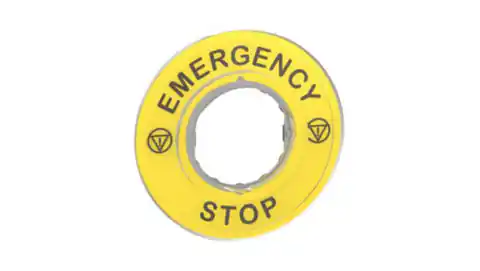 ⁨Etykieta emergency STOP 3D ZBY9320 /5 szt./⁩ w sklepie Wasserman.eu